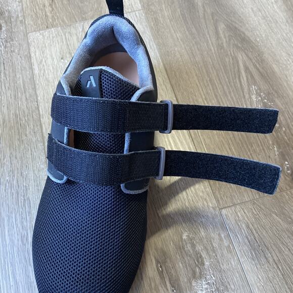 Anodyne Sneaker Men Sz 10.5 Wide Black No.74 Double Hook & Loop Strap Diabetic - Picture 9 of 12